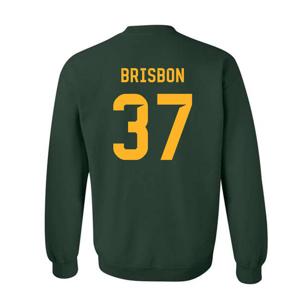 Baylor - NCAA Football : Demetrius Brisbon - Family Weekend Shersey Crewneck Sweatshirt-1