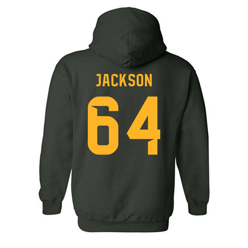 Baylor - NCAA Football : Braylen Jackson - Family Weekend Shersey Hooded Sweatshirt-1