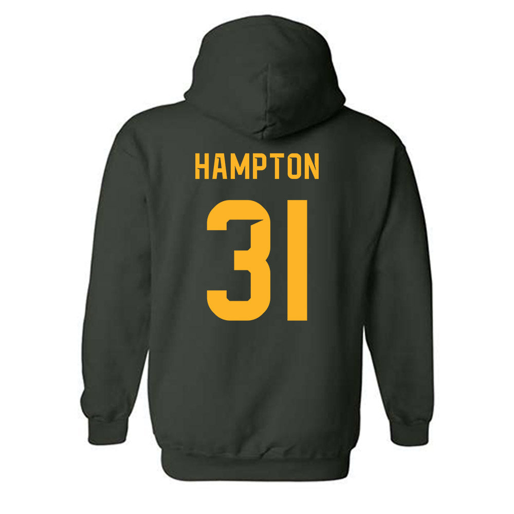 Baylor - NCAA Football : DeBraun Hampton - Family Weekend Shersey Hooded Sweatshirt-1