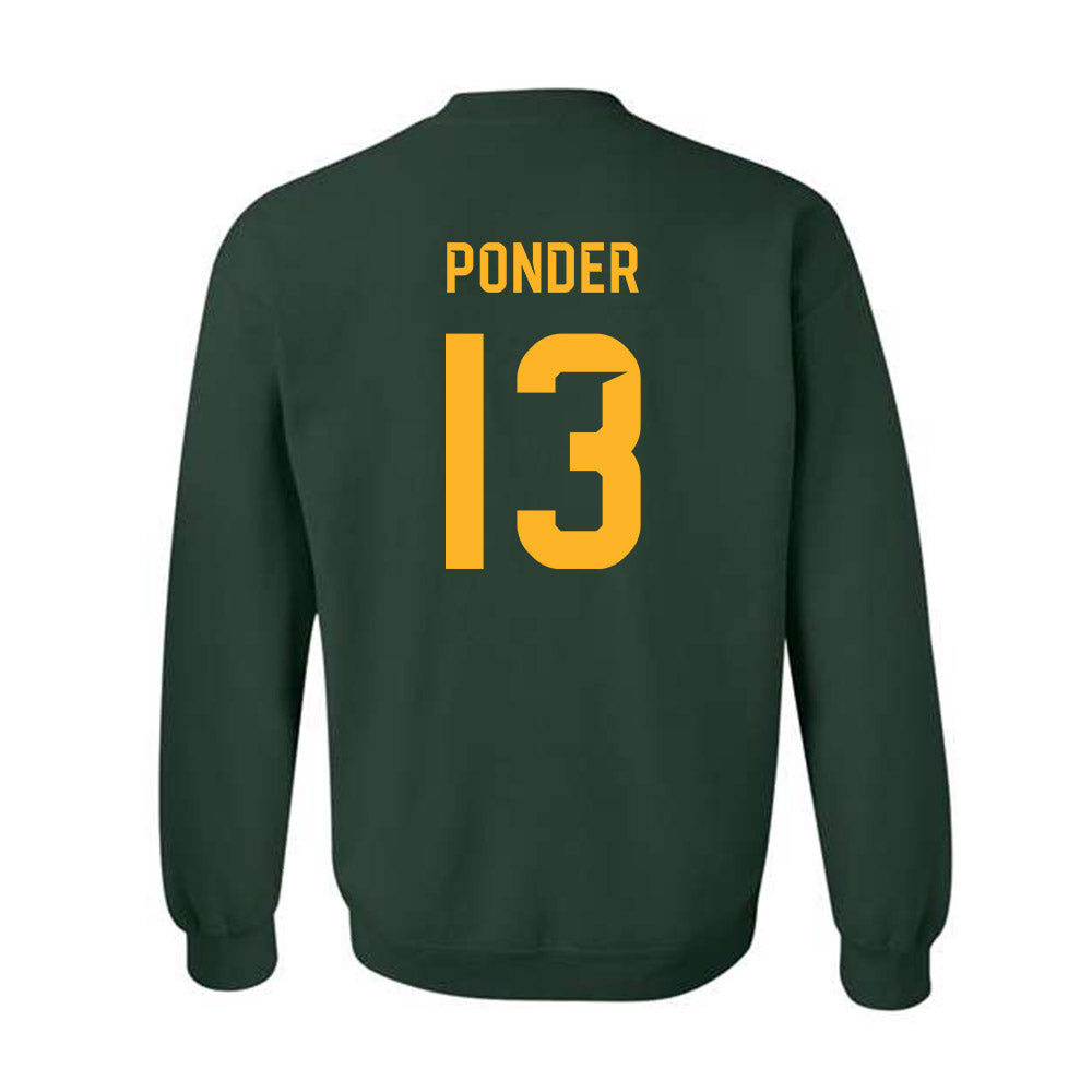 Baylor - NCAA Football : Garrick Ponder - Family Weekend Shersey Crewneck Sweatshirt-1
