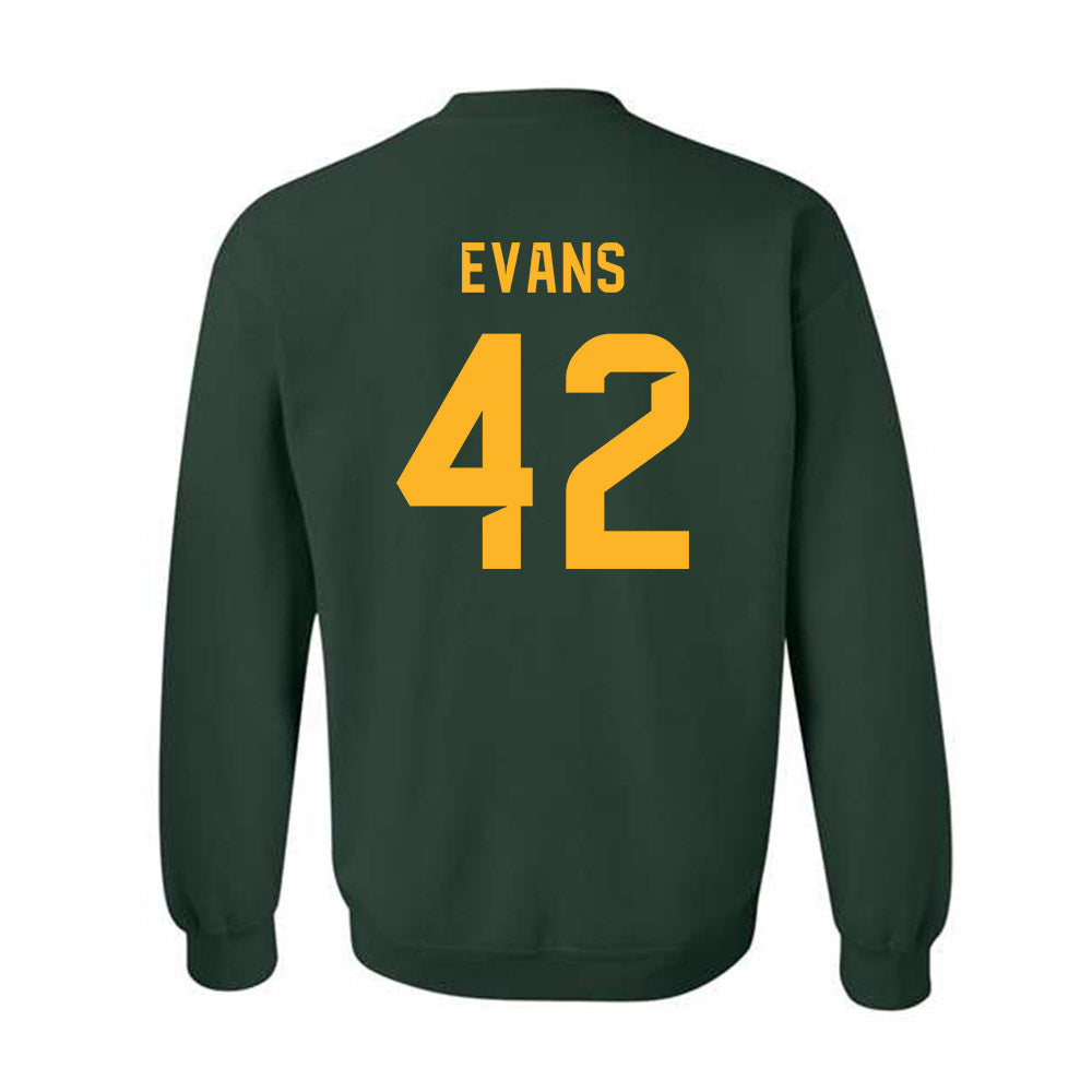Baylor - NCAA Football : Jeremy Evans - Family Weekend Shersey Crewneck Sweatshirt-1