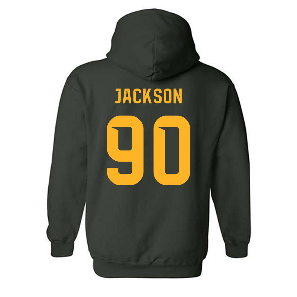 Baylor - NCAA Football : Braylen Jackson - Family Weekend Shersey Hooded Sweatshirt-1