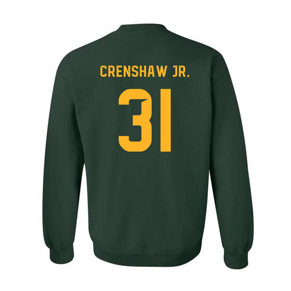 Baylor - NCAA Football : Anthony Crenshaw Jr. - Family Weekend Shersey Crewneck Sweatshirt-1