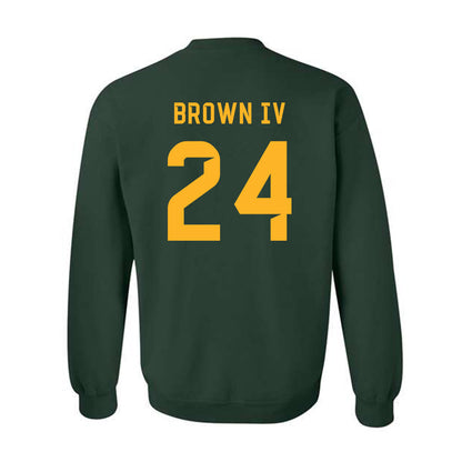 Baylor - NCAA Football : Louis Brown IV - Family Weekend Shersey Crewneck Sweatshirt-1