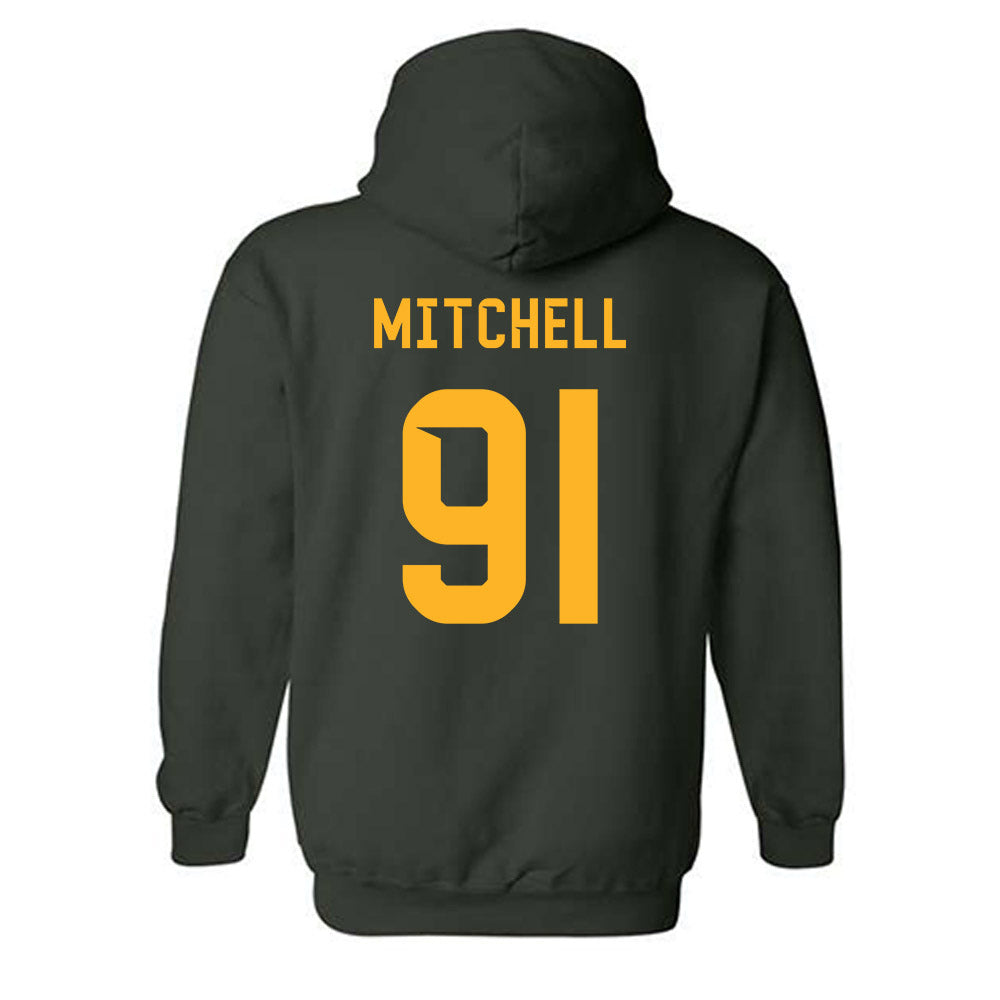 Baylor - NCAA Football : Traevon Mitchell - Family Weekend Shersey Hooded Sweatshirt-1