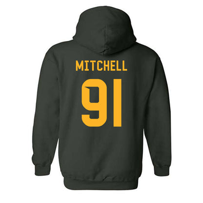 Baylor - NCAA Football : Traevon Mitchell - Family Weekend Shersey Hooded Sweatshirt-1
