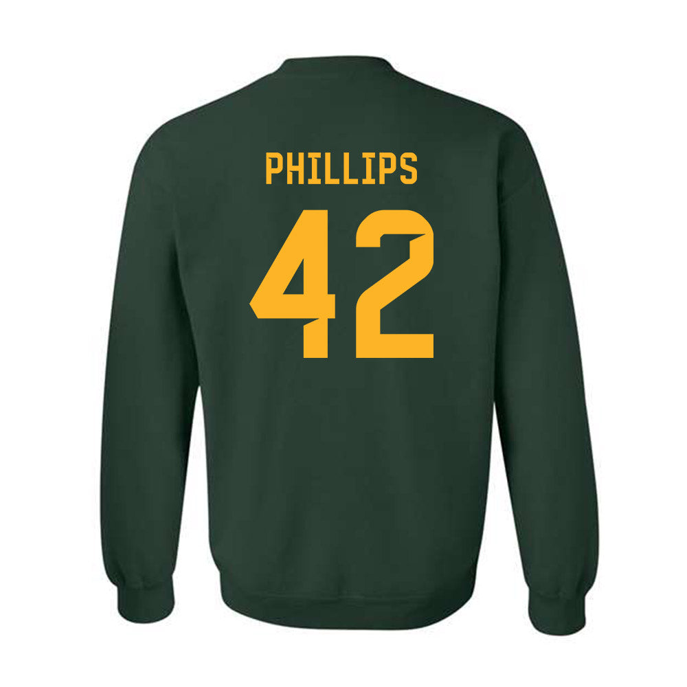 Baylor - NCAA Football : Jamarion Phillips - Family Weekend Shersey Crewneck Sweatshirt-1