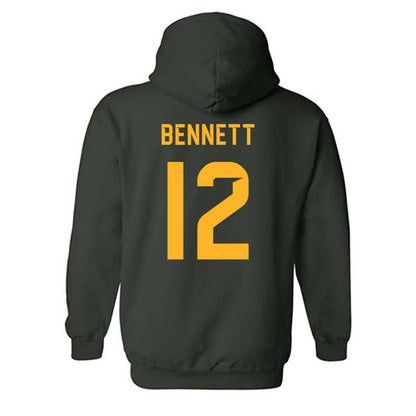 Baylor - NCAA Football : Nate Bennett - Family Weekend Shersey Hooded Sweatshirt-1