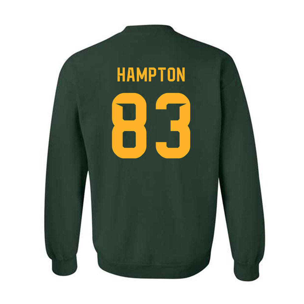Baylor - NCAA Football : DeBraun Hampton - Family Weekend Shersey Crewneck Sweatshirt-1