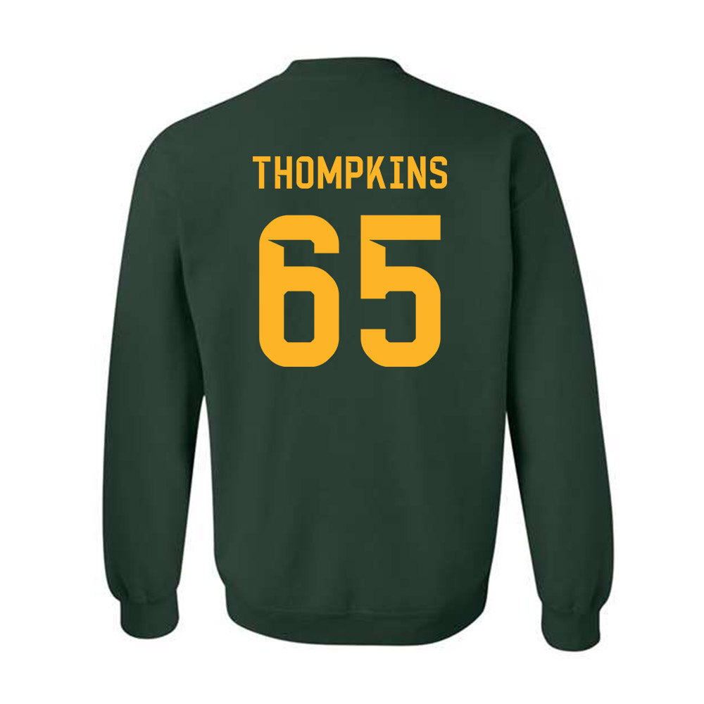 Baylor - NCAA Football : Sean Thompkins - Family Weekend Shersey Crewneck Sweatshirt-1