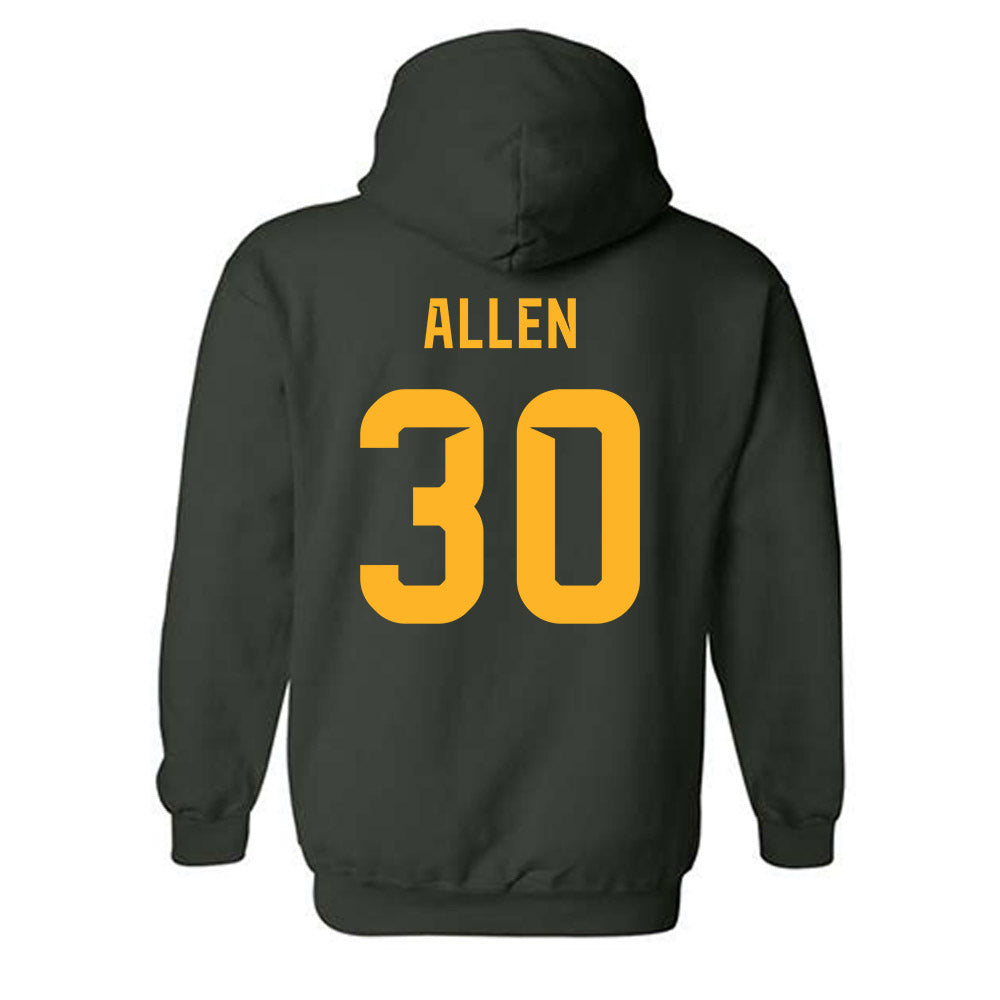 Baylor - NCAA Football : Michael Allen - Family Weekend Shersey Hooded Sweatshirt-1