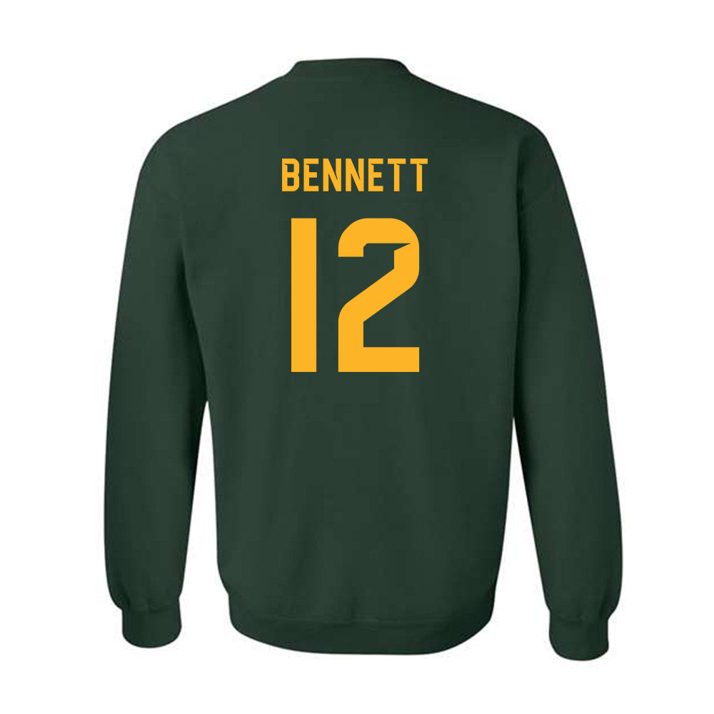 Baylor - NCAA Football : Nate Bennett - Family Weekend Shersey Crewneck Sweatshirt-1