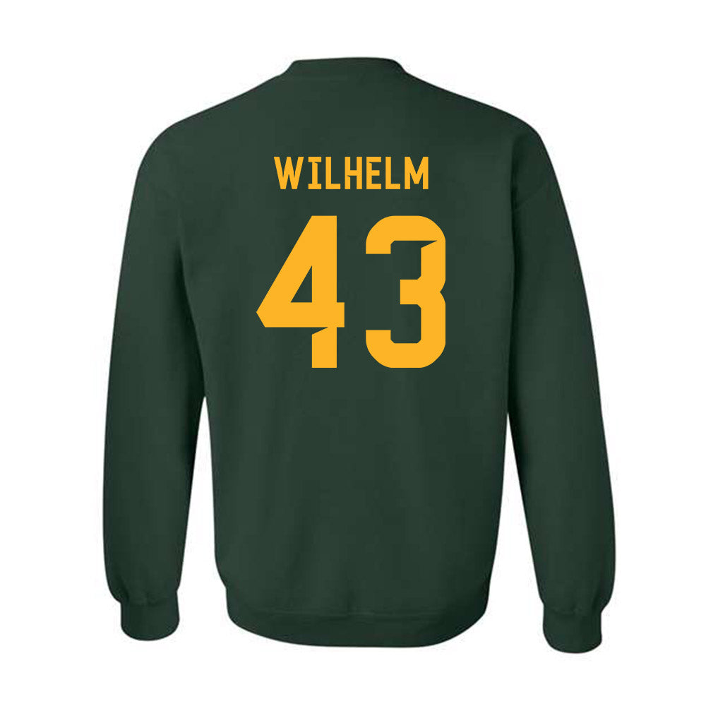 Baylor - NCAA Football : Brody Wilhelm - Family Weekend Shersey Crewneck Sweatshirt-1