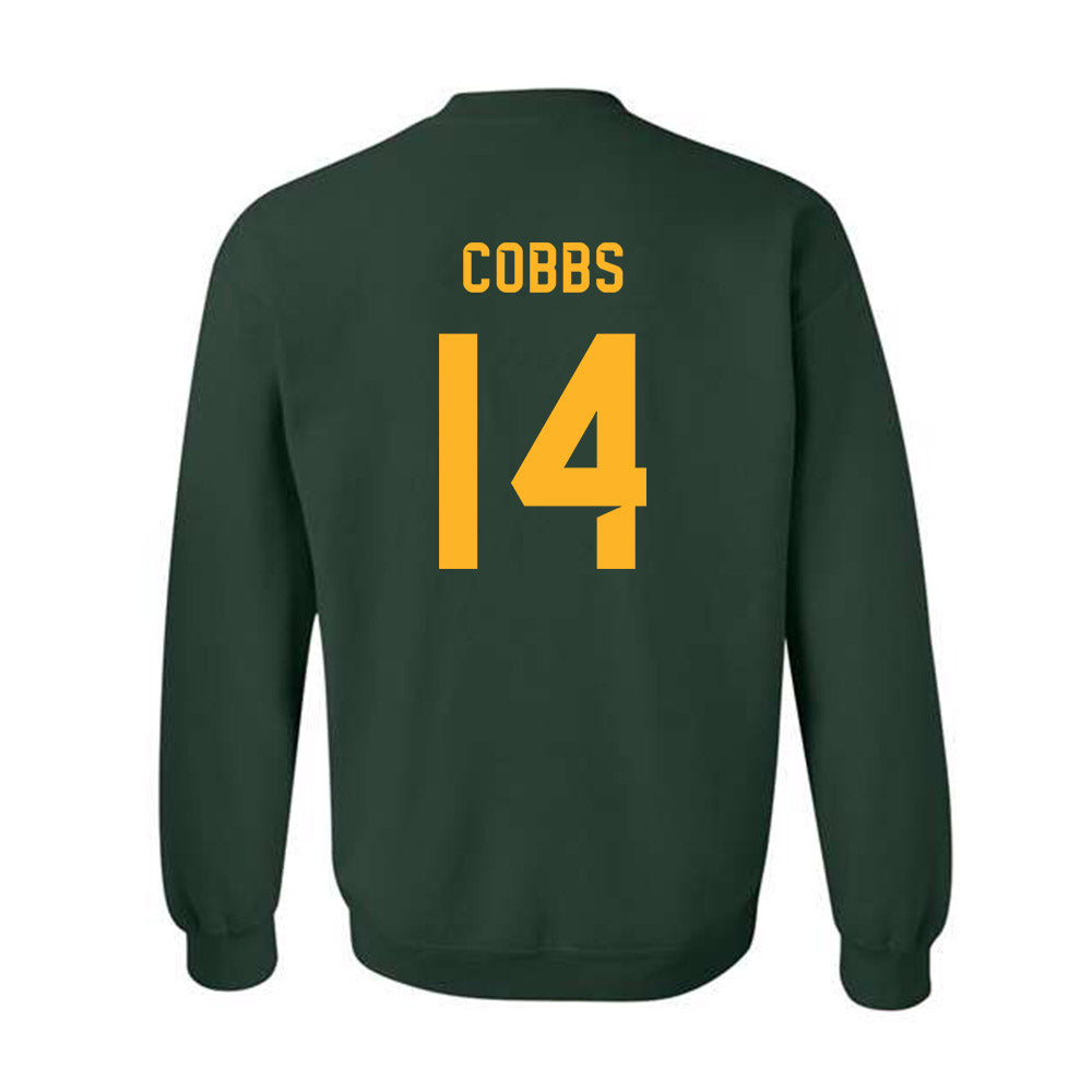 Baylor - NCAA Football : Daniel Cobbs - Family Weekend Shersey Crewneck Sweatshirt-1