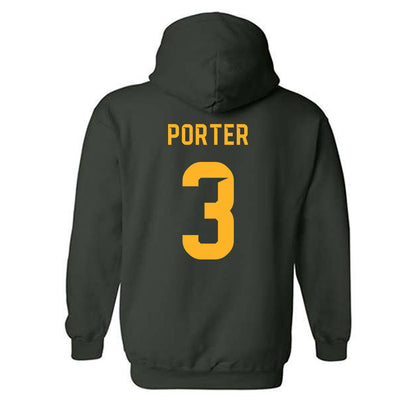 Baylor - NCAA Football : Jadon Porter - Family Weekend Shersey Hooded Sweatshirt-1