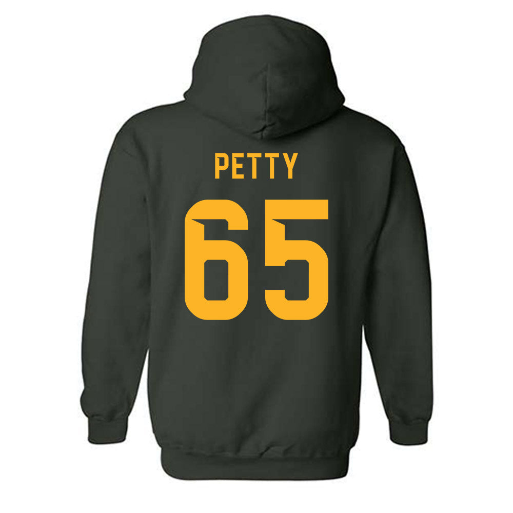 Baylor - NCAA Football : Lawson Petty - Family Weekend Shersey Hooded Sweatshirt-1