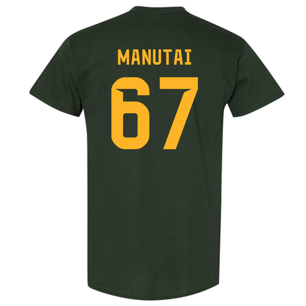 Baylor - NCAA Football : Aleki Manutai - Family Weekend Shersey T-Shirt-1