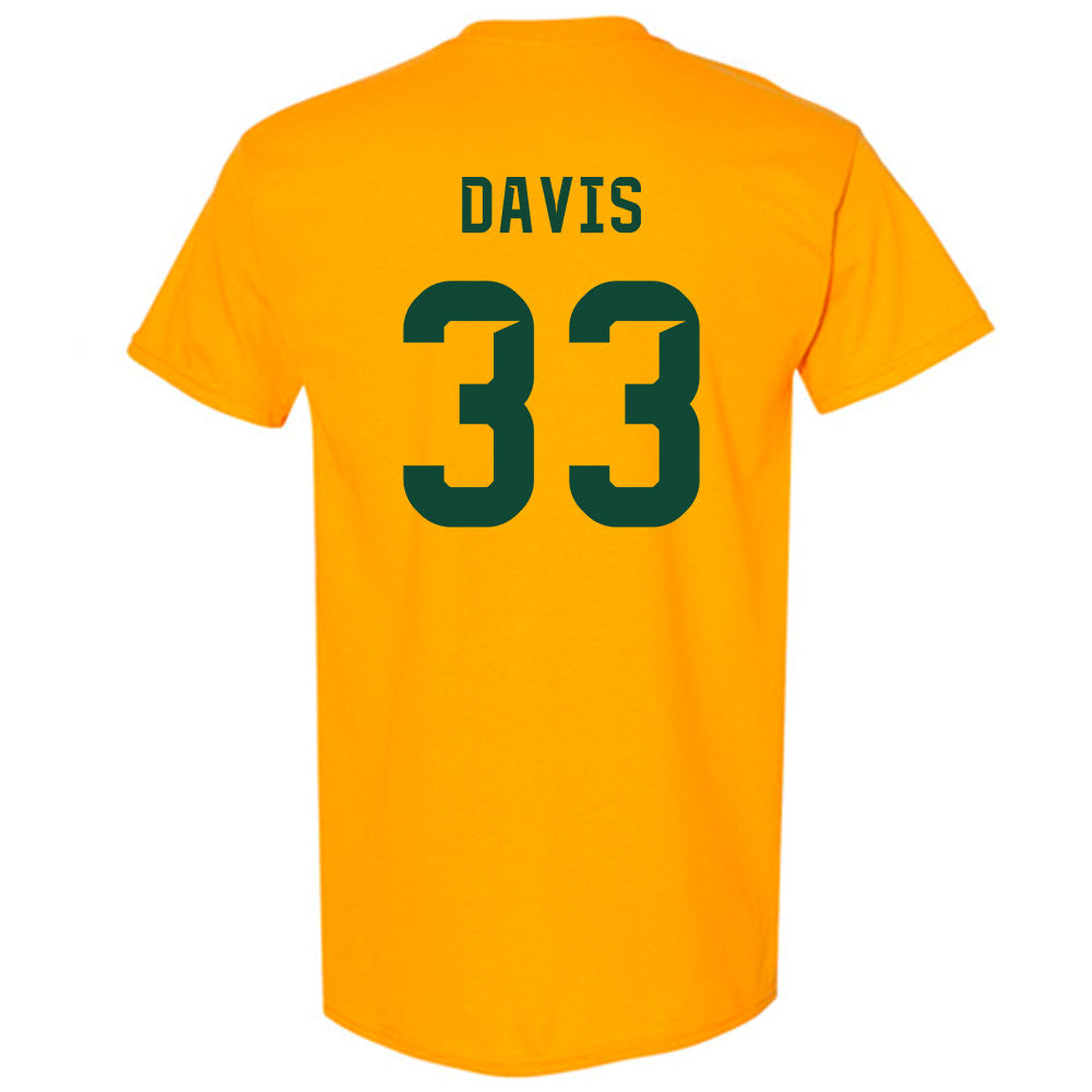 Baylor - NCAA Football : HD Davis - Go Gold Shersey T-Shirt-1