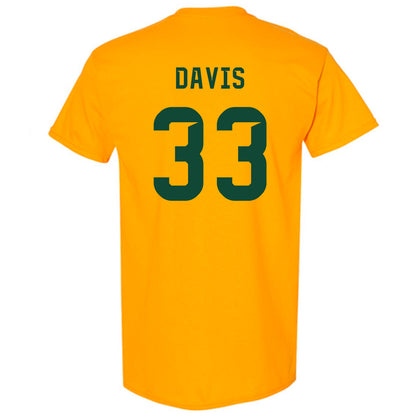 Baylor - NCAA Football : HD Davis - Go Gold Shersey T-Shirt-1