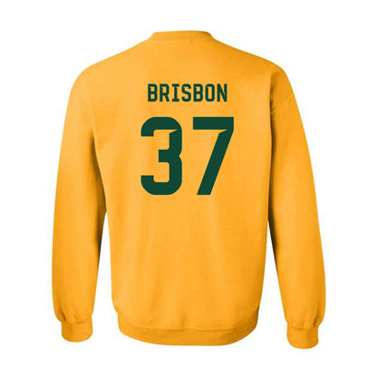 Baylor - NCAA Football : Demetrius Brisbon - Go Gold Shersey Crewneck Sweatshirt-1