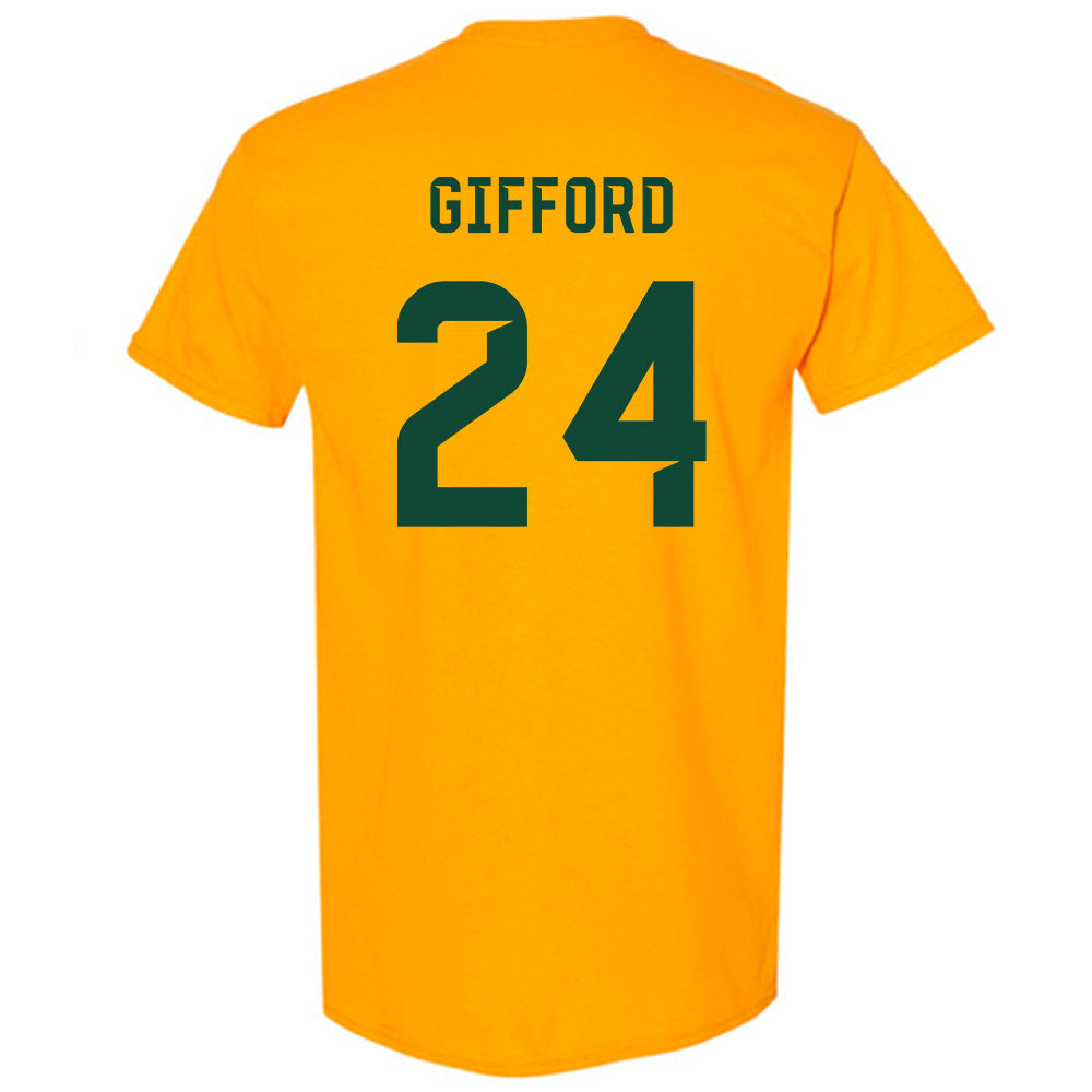 Baylor - NCAA Football : Micah Gifford - Go Gold Shersey T-Shirt-1