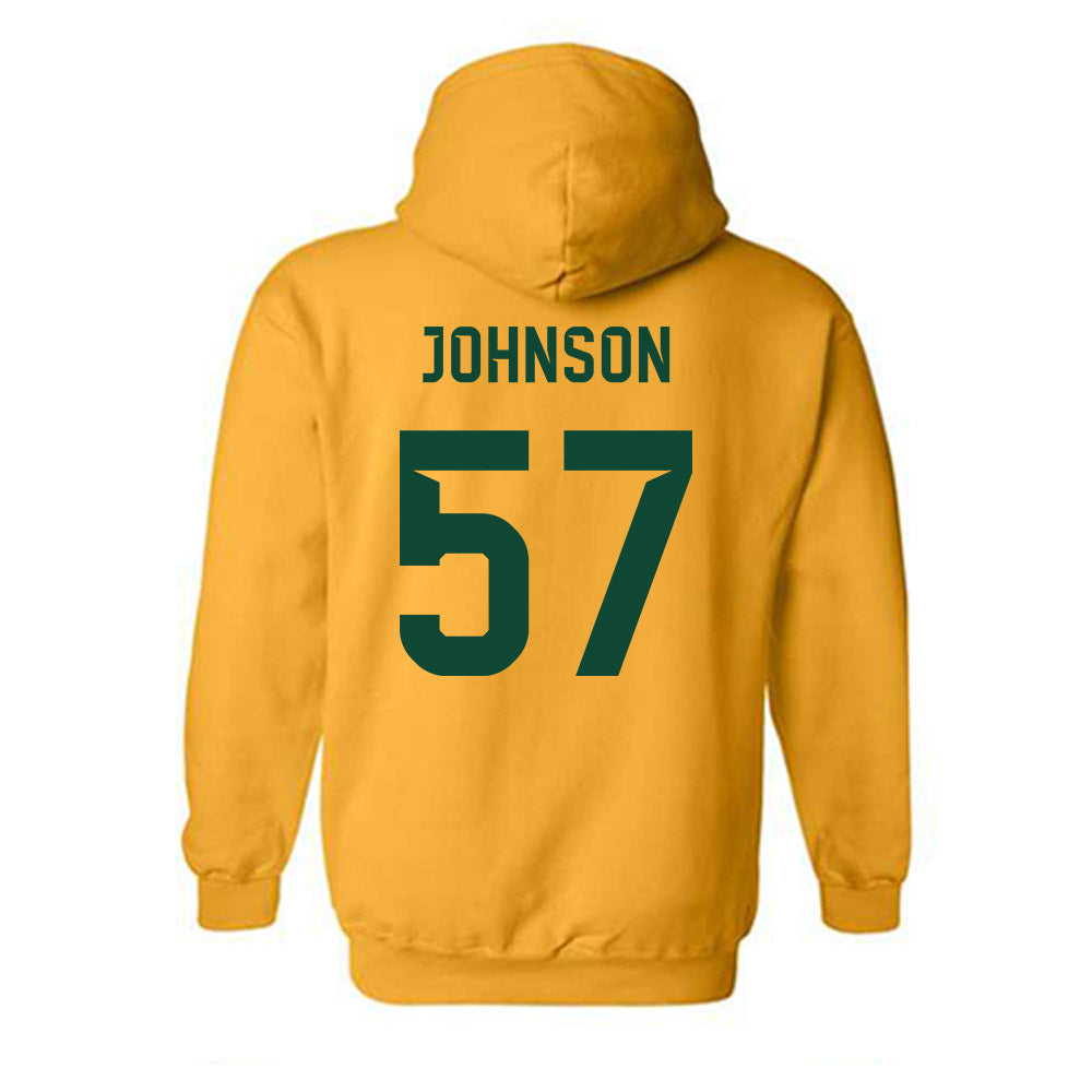 Baylor - NCAA Football : Christopher Johnson - Go Gold Shersey Hooded Sweatshirt-1