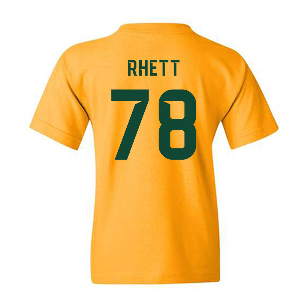 Baylor - NCAA Football : Cole Rhett - Go Gold Shersey Youth T-Shirt-1