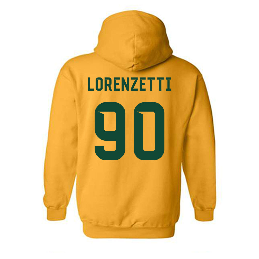 Baylor - NCAA Football : Alessandro Lorenzetti - Go Gold Shersey Hooded Sweatshirt-1