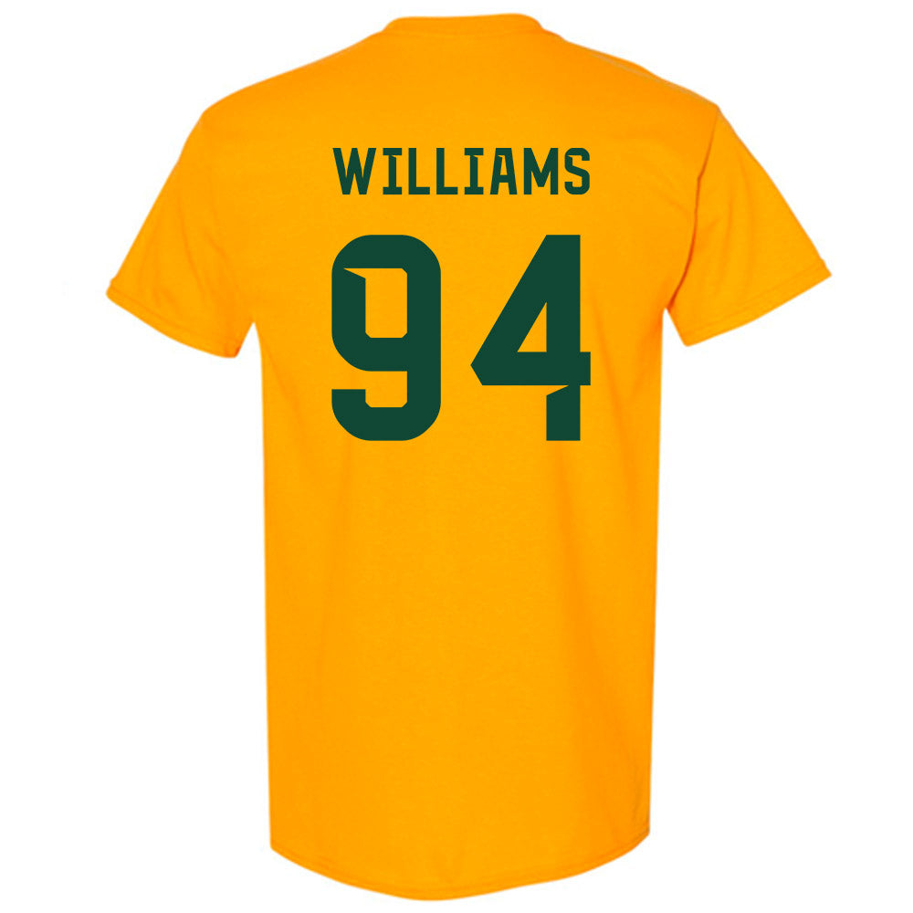 Baylor - NCAA Football : Palmer Williams - Go Gold Shersey T-Shirt-1