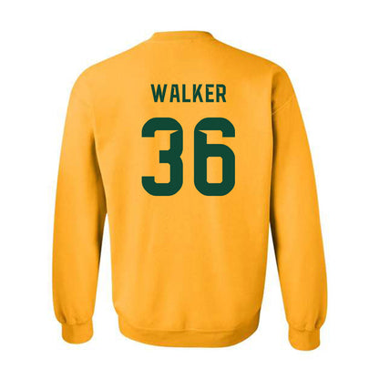 Baylor - NCAA Football : Kedrick Walker - Go Gold Shersey Crewneck Sweatshirt-1