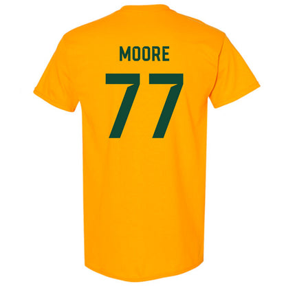 Baylor - NCAA Football : Logan Moore - Go Gold Shersey T-Shirt-1