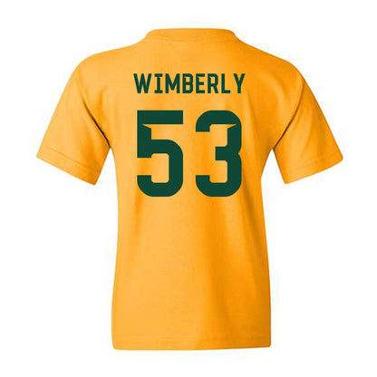 Baylor - NCAA Football : Daemian Wimberly - Go Gold Shersey Youth T-Shirt-1
