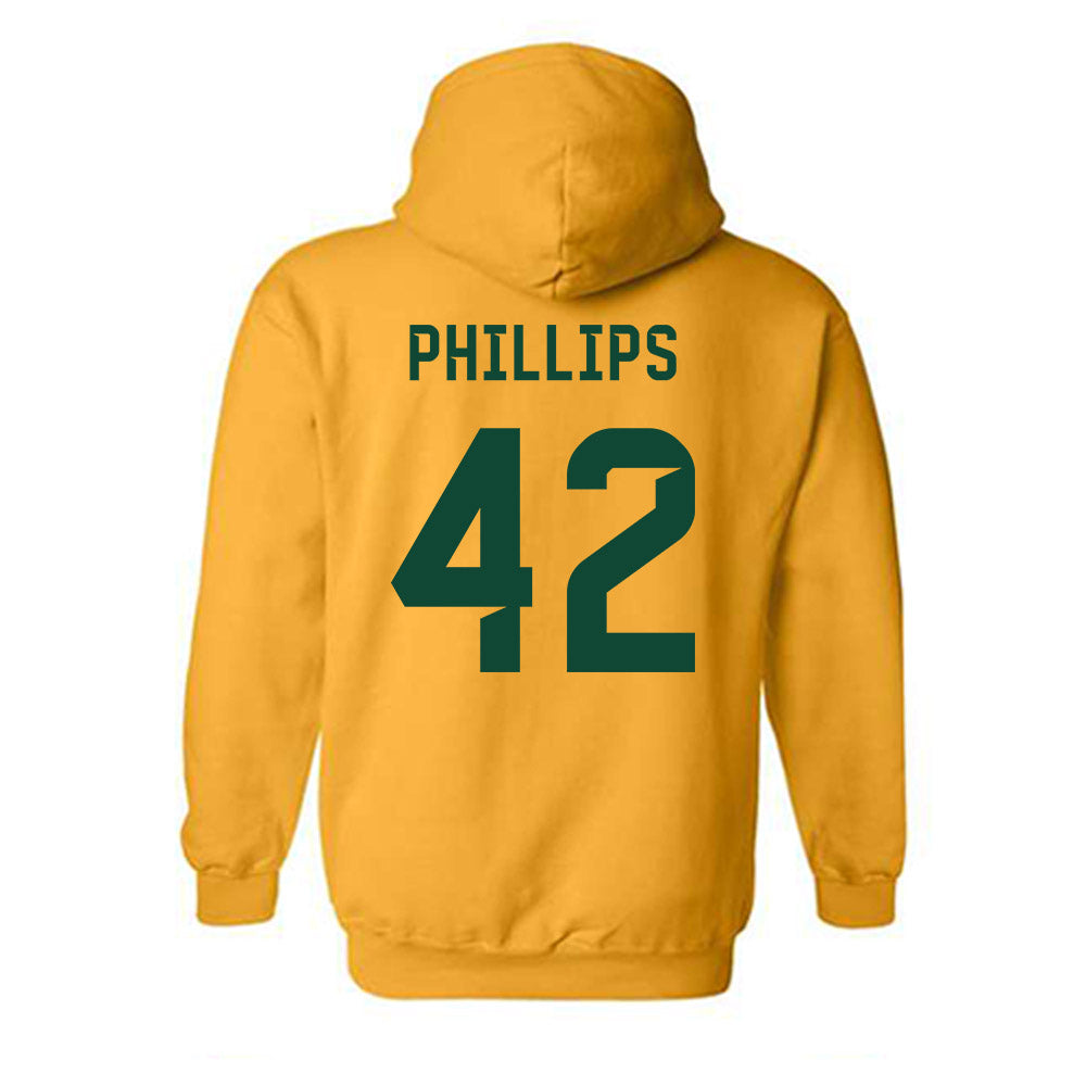 Baylor - NCAA Football : Jamarion Phillips - Go Gold Shersey Hooded Sweatshirt-1