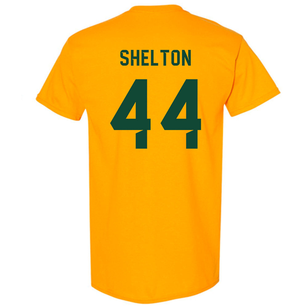 Baylor - NCAA Football : Jayden Shelton - Go Gold Shersey T-Shirt-1