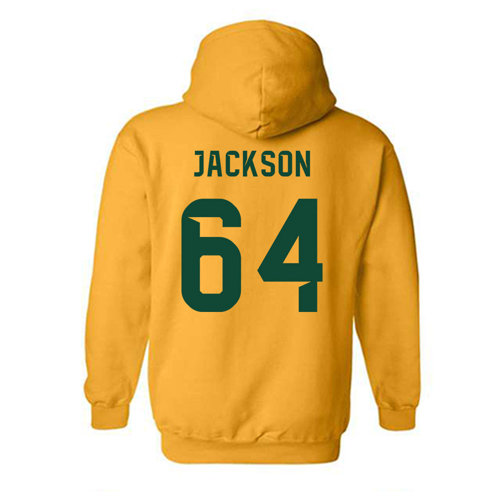 Baylor - NCAA Football : Braylen Jackson - Go Gold Shersey Hooded Sweatshirt-1