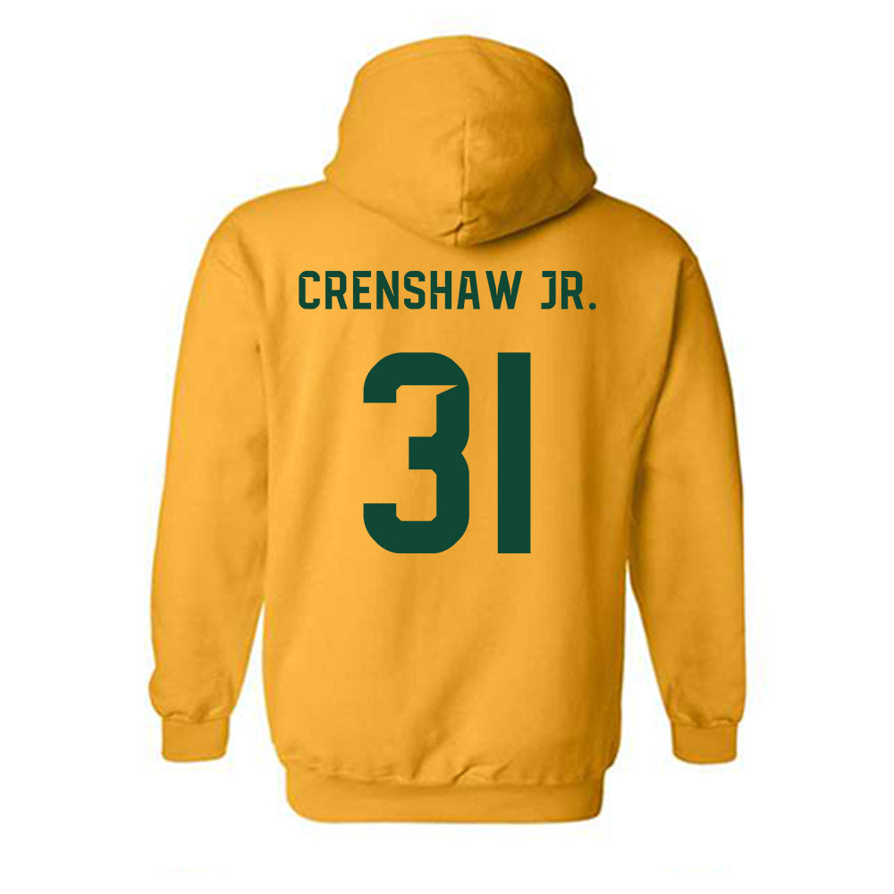 Baylor - NCAA Football : Anthony Crenshaw Jr. - Go Gold Shersey Hooded Sweatshirt-1