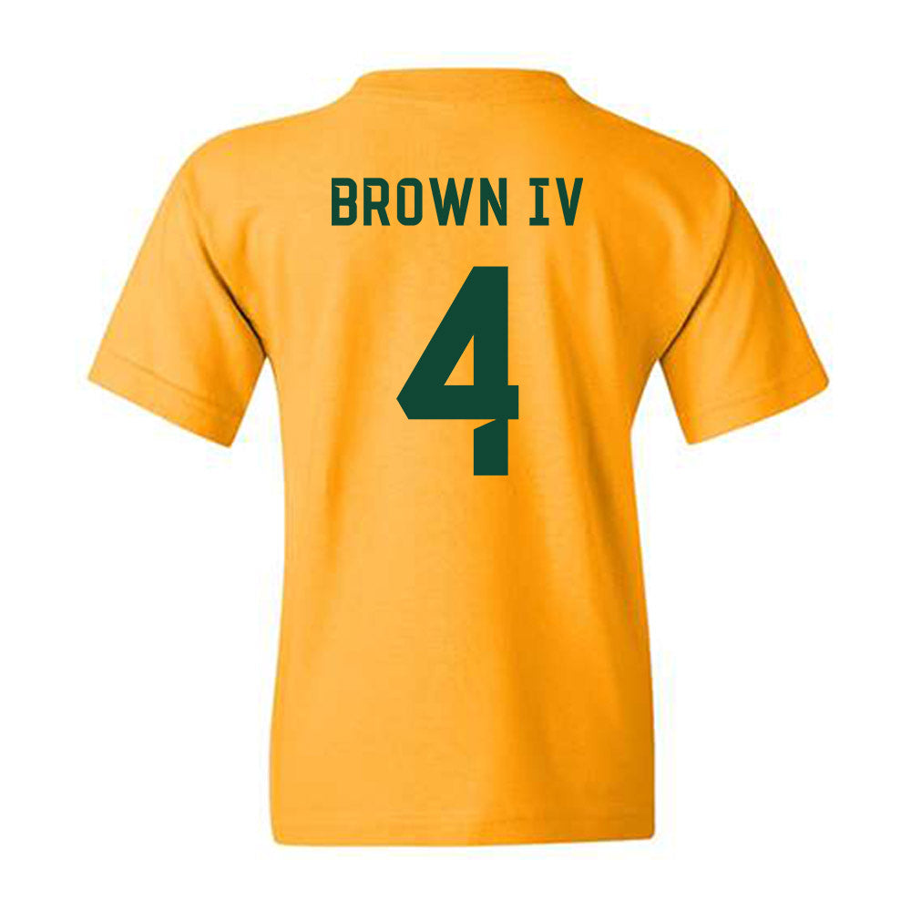 Baylor - NCAA Football : Louis Brown IV - Go Gold Shersey Youth T-Shirt-1