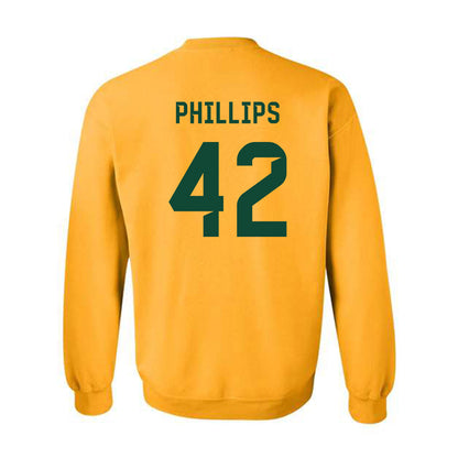 Baylor - NCAA Football : Jamarion Phillips - Go Gold Shersey Crewneck Sweatshirt-1