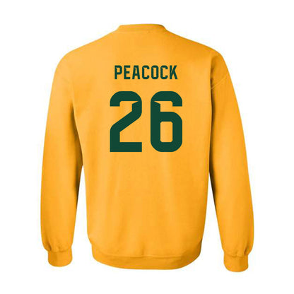 Baylor - NCAA Football : Colin Peacock - Go Gold Shersey Crewneck Sweatshirt-1