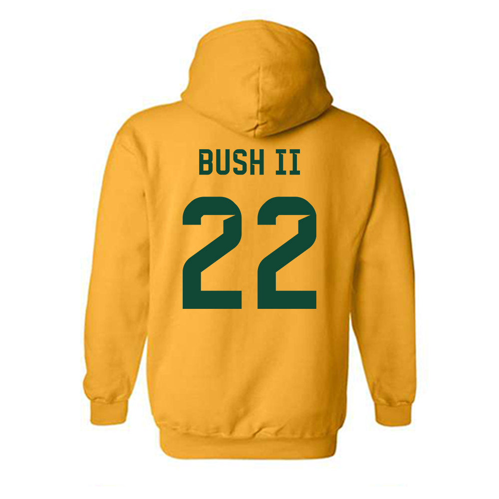 Baylor - NCAA Football : Reggie Bush II - Go Gold Shersey Hooded Sweatshirt-1