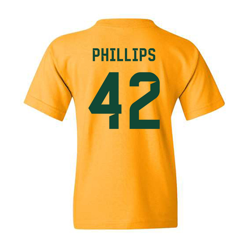 Baylor - NCAA Football : Jamarion Phillips - Go Gold Shersey Youth T-Shirt-1