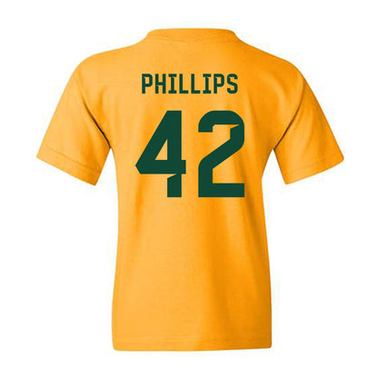 Baylor - NCAA Football : Jamarion Phillips - Go Gold Shersey Youth T-Shirt-1
