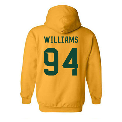 Baylor - NCAA Football : Palmer Williams - Go Gold Shersey Hooded Sweatshirt-1
