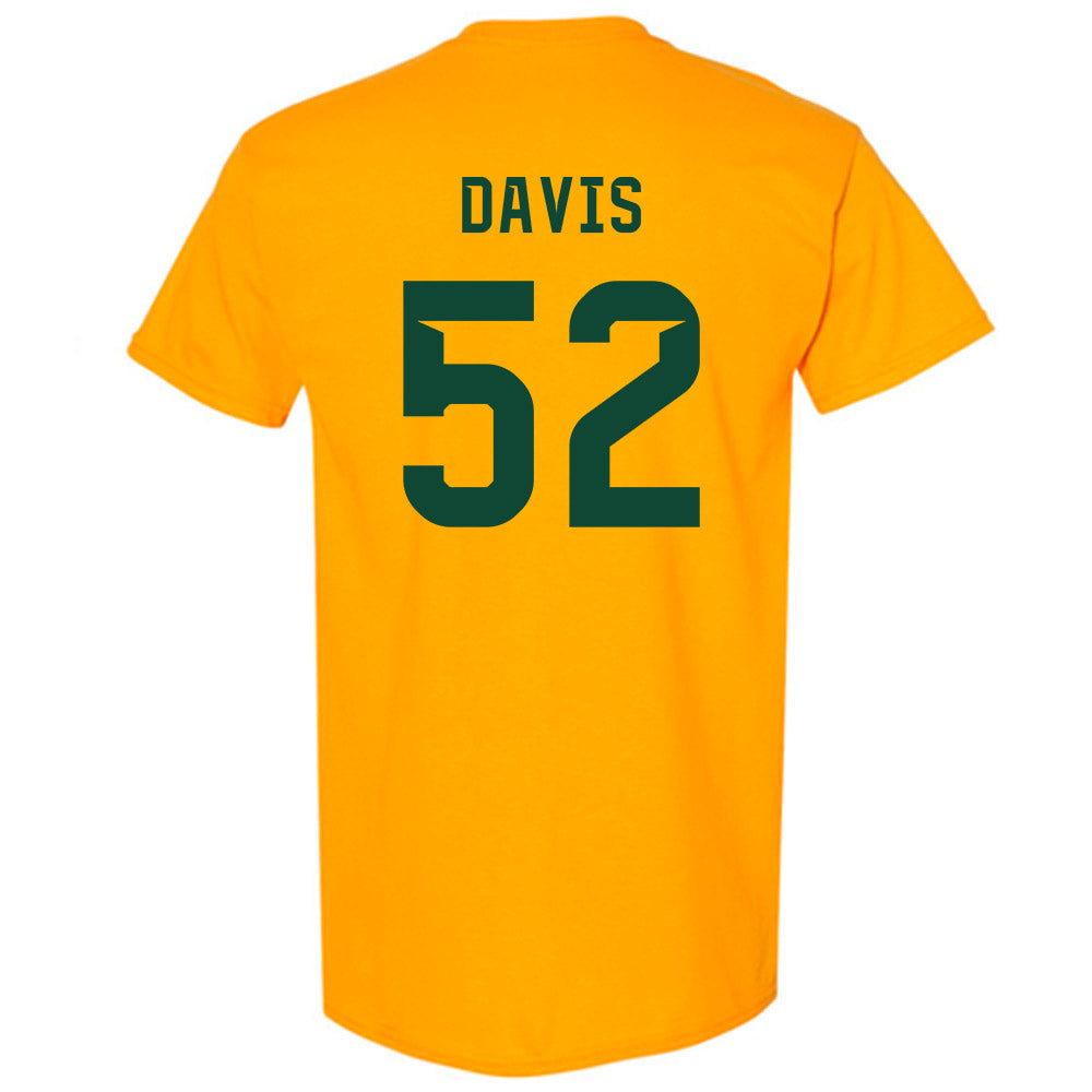 Baylor - NCAA Football : Ryan Davis - Go Gold Shersey T-Shirt-1