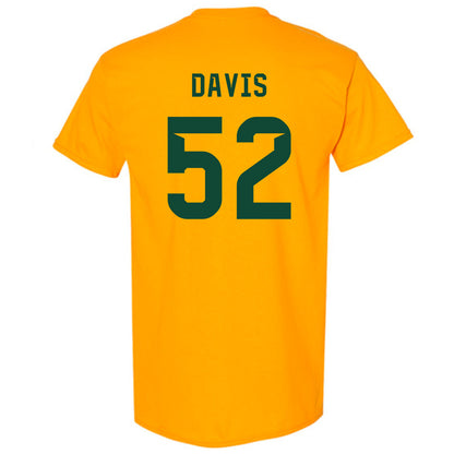 Baylor - NCAA Football : Ryan Davis - Go Gold Shersey T-Shirt-1