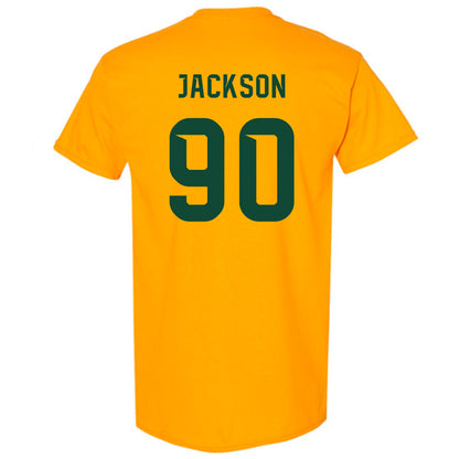 Baylor - NCAA Football : Braylen Jackson - Go Gold Shersey T-Shirt-1