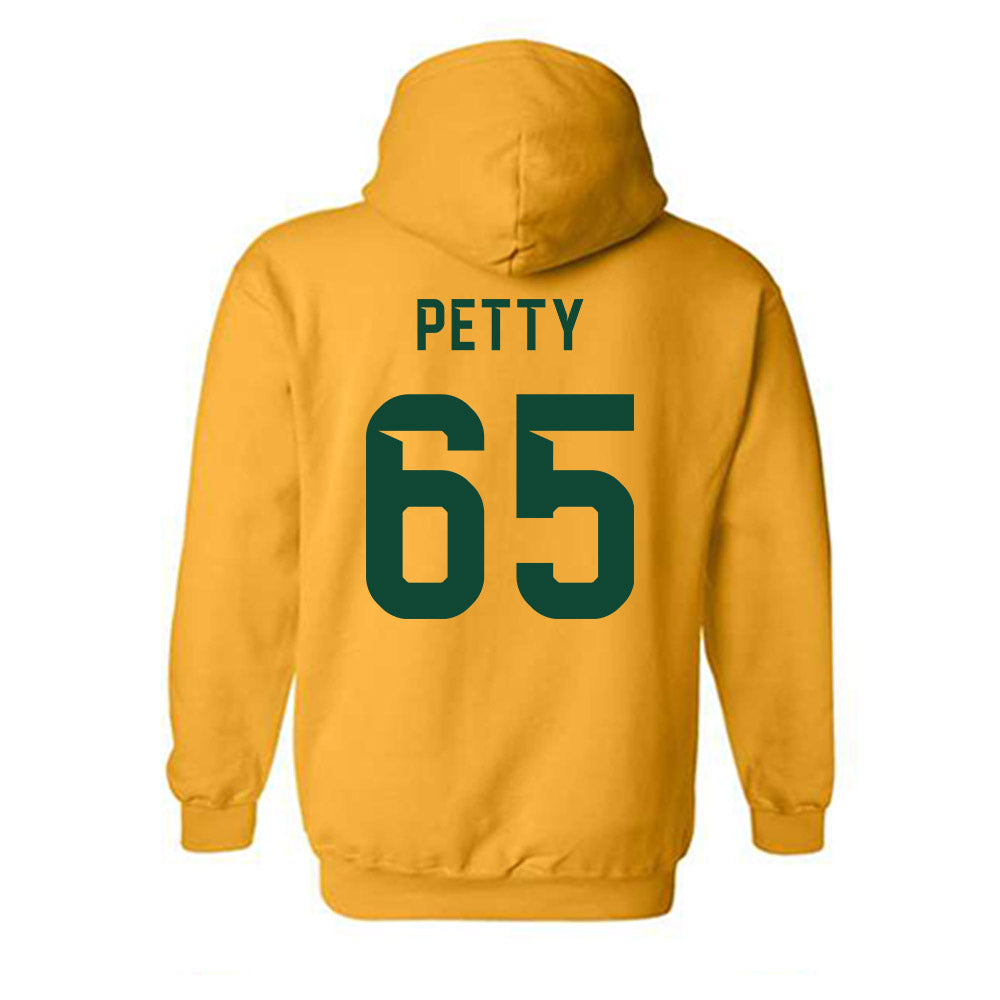 Baylor - NCAA Football : Lawson Petty - Go Gold Shersey Hooded Sweatshirt-1