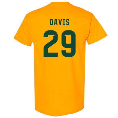 Baylor - NCAA Football : Jordan Davis - Go Gold Shersey T-Shirt-1