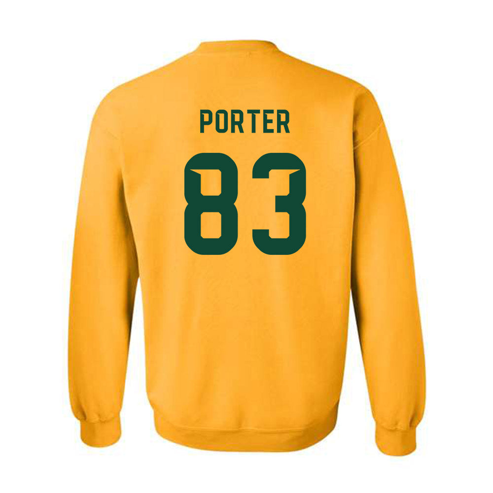 Baylor - NCAA Football : Jadon Porter - Go Gold Shersey Crewneck Sweatshirt-1