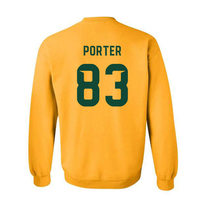 Baylor - NCAA Football : Jadon Porter - Go Gold Shersey Crewneck Sweatshirt-1